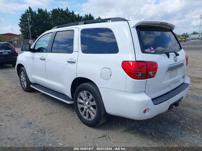 2011 Toyota Sequoia Limited 5.7L V8 VIN: 5TDJY5G13BS040999 Lot: 39381417