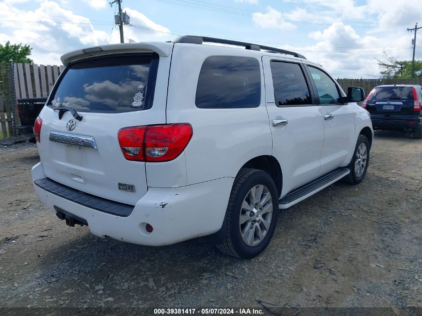 2011 Toyota Sequoia Limited 5.7L V8 VIN: 5TDJY5G13BS040999 Lot: 39381417