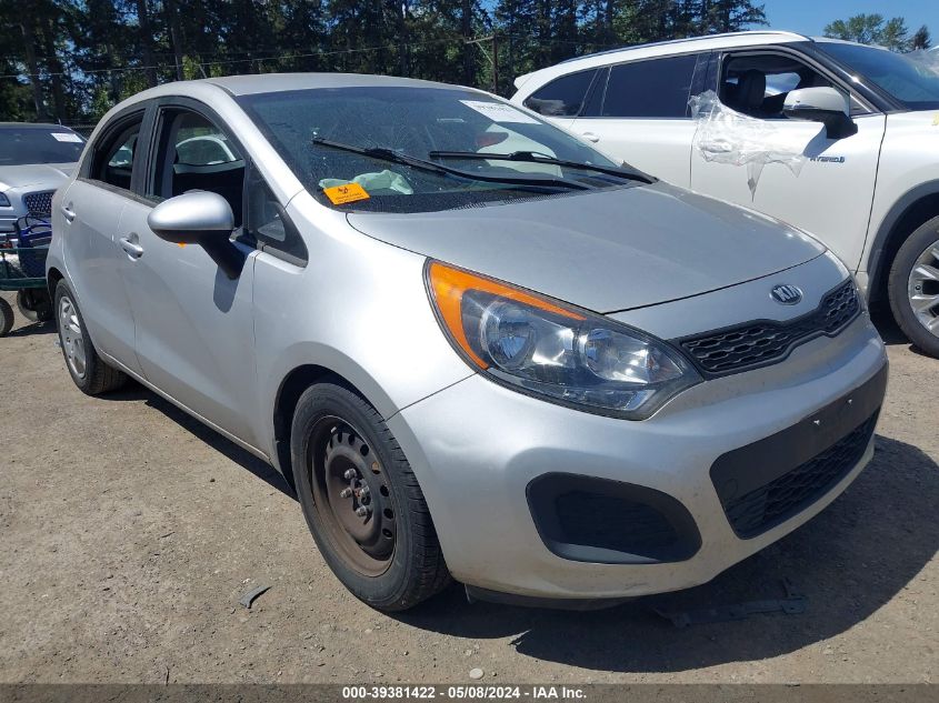 2014 Kia Rio Lx VIN: KNADM5A31E6359094 Lot: 39381422