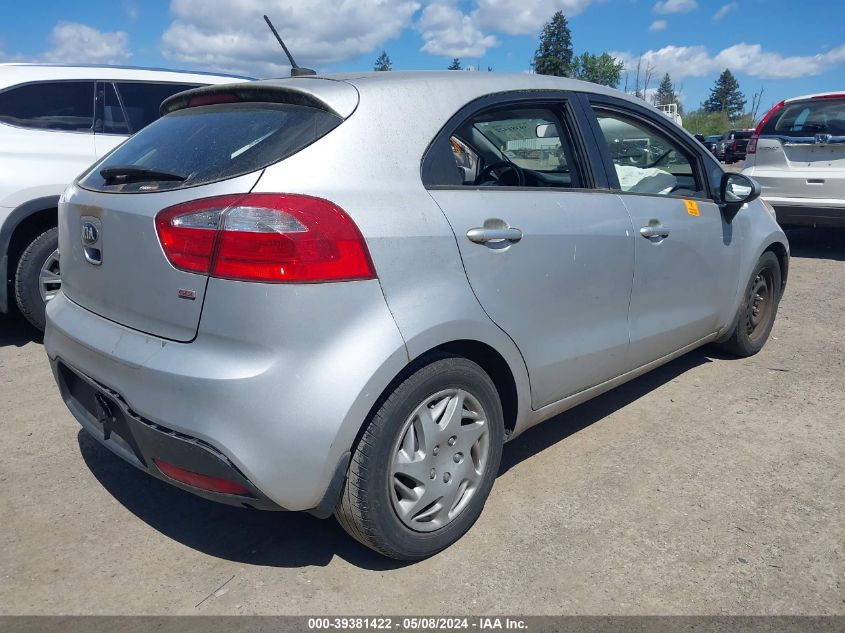 2014 Kia Rio Lx VIN: KNADM5A31E6359094 Lot: 39381422