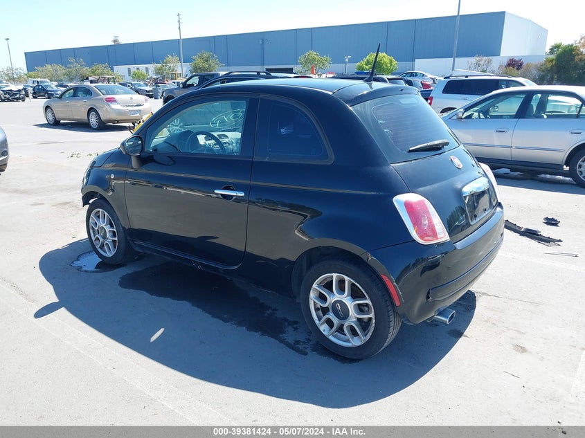 2015 Fiat 500 Pop VIN: 3C3CFFAR8FT623913 Lot: 39381424