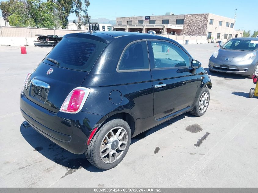 2015 Fiat 500 Pop VIN: 3C3CFFAR8FT623913 Lot: 39381424