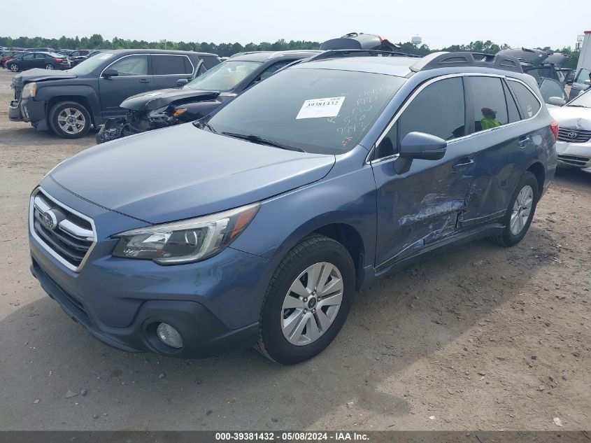 2018 Subaru Outback 2.5I Premium VIN: 4S4BSAHC3J3247743 Lot: 39381432