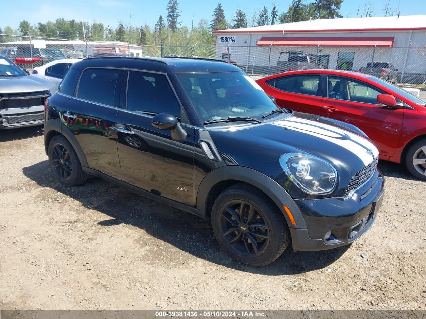 2013 Mini Countryman Cooper S VIN: WMWZC5C53DWP30066 Lot: 39381436