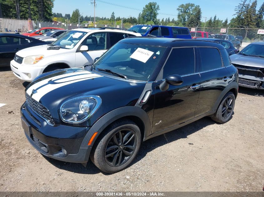 2013 Mini Countryman Cooper S VIN: WMWZC5C53DWP30066 Lot: 39381436