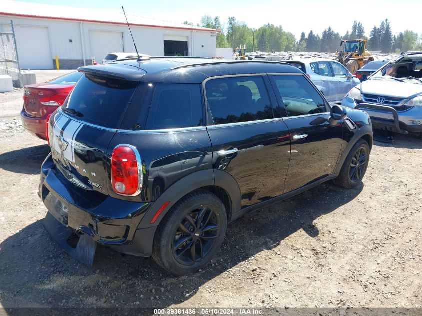 2013 Mini Countryman Cooper S VIN: WMWZC5C53DWP30066 Lot: 39381436