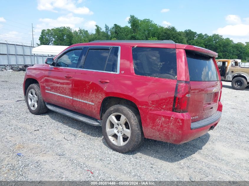 2015 Chevrolet Tahoe Lt VIN: 1GNSCBKC8FR172369 Lot: 39381446