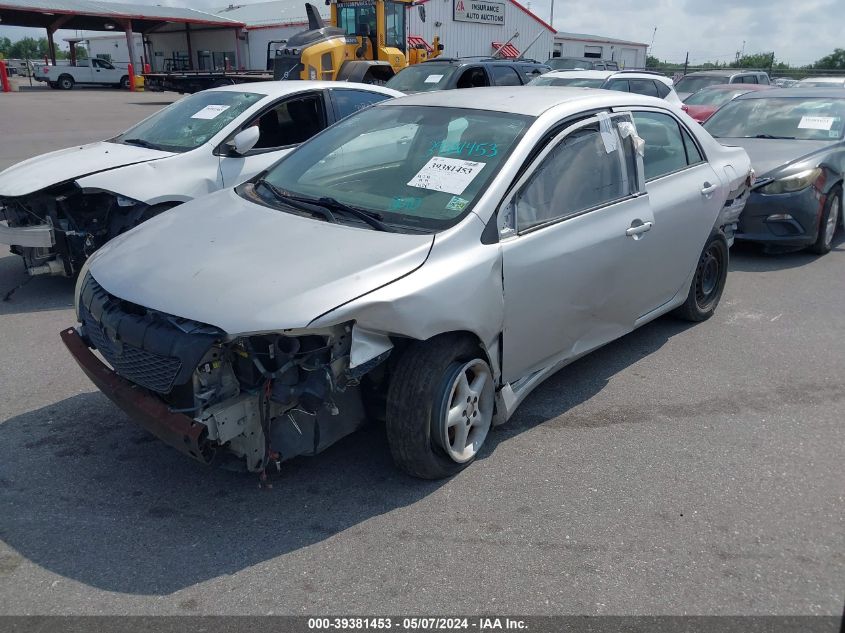 2010 Toyota Corolla Le VIN: 2T1BU4EE4AC343636 Lot: 39381453