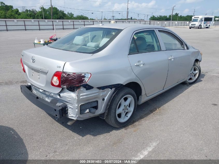 2010 Toyota Corolla Le VIN: 2T1BU4EE4AC343636 Lot: 39381453