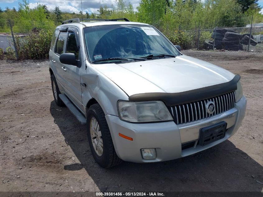 2006 Mercury Mariner Luxury/Premier VIN: 4M2CU57136DJ09271 Lot: 39381456