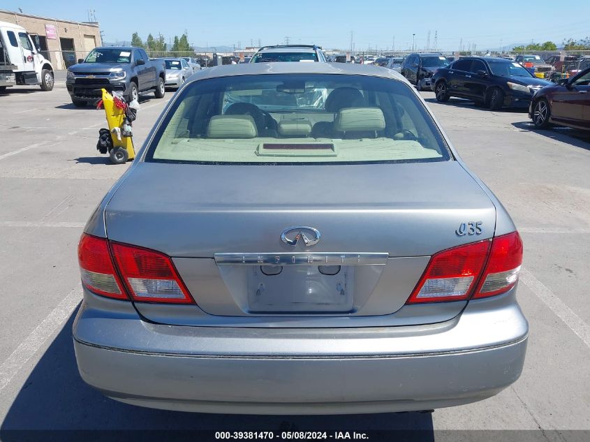 2004 Infiniti I35 Luxury VIN: JNKDA31AX4T200250 Lot: 39381470