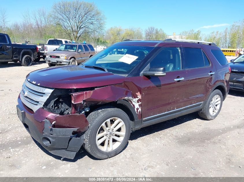 2011 Ford Explorer Xlt VIN: 1FMHK8D88BGA27982 Lot: 39381473