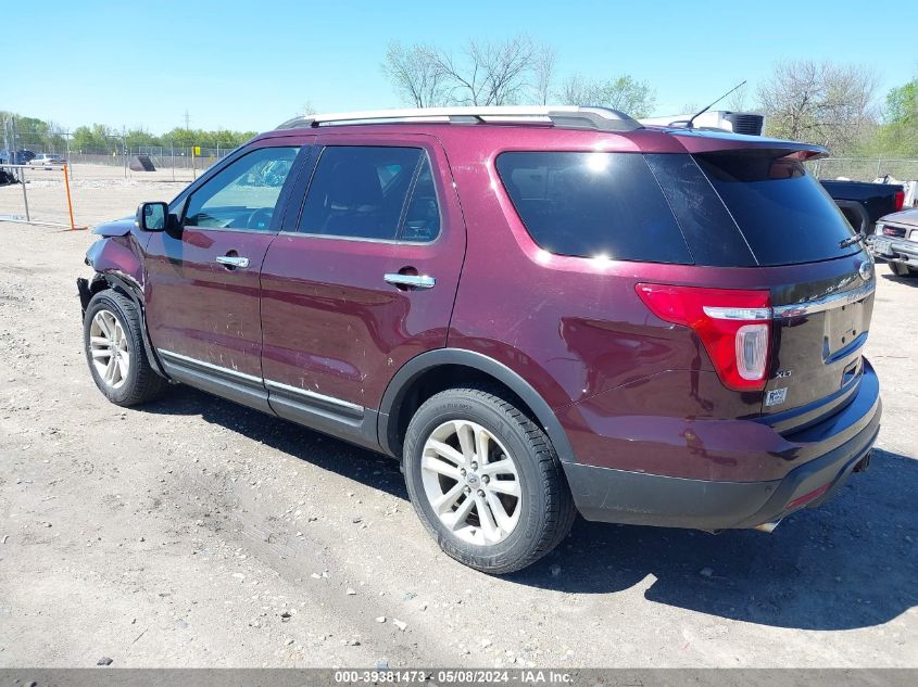 2011 Ford Explorer Xlt VIN: 1FMHK8D88BGA27982 Lot: 39381473