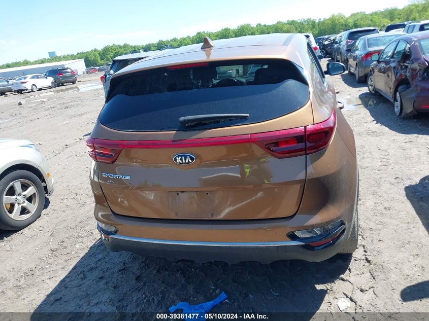 2020 Kia Sportage Lx VIN: KNDPM3AC8L7789538 Lot: 39381477