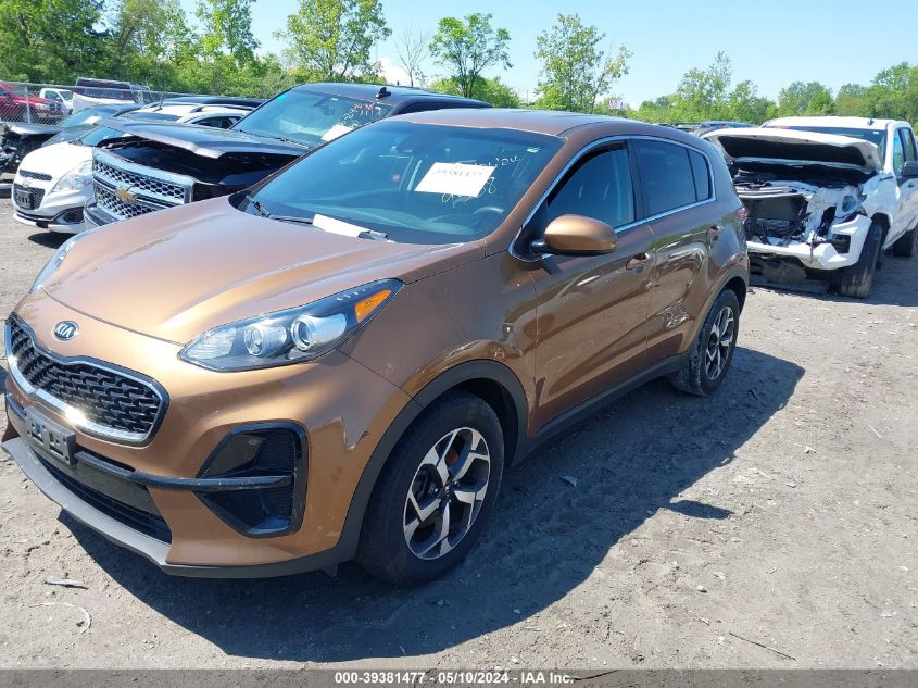 2020 Kia Sportage Lx VIN: KNDPM3AC8L7789538 Lot: 39381477