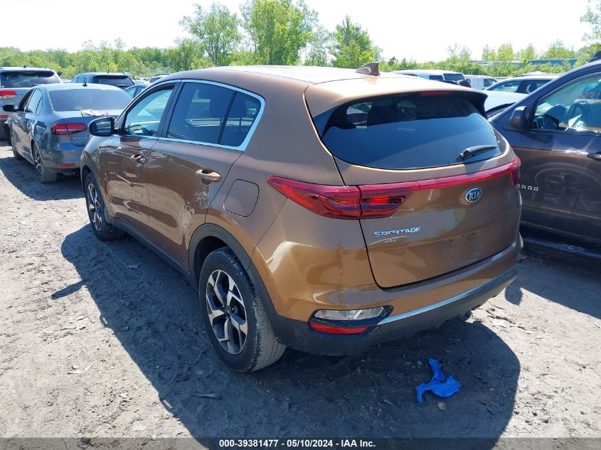 2020 Kia Sportage Lx VIN: KNDPM3AC8L7789538 Lot: 39381477