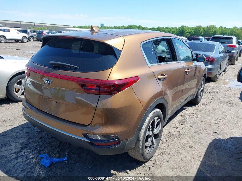 2020 Kia Sportage Lx VIN: KNDPM3AC8L7789538 Lot: 39381477