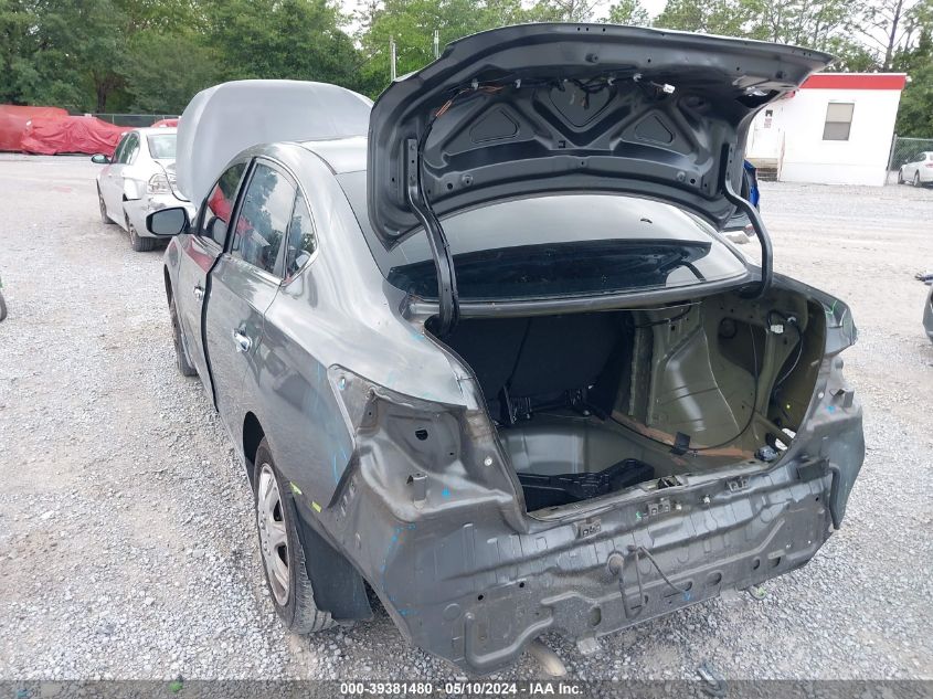 2017 Nissan Sentra Sv VIN: 3N1AB7AP9HL657903 Lot: 39381480