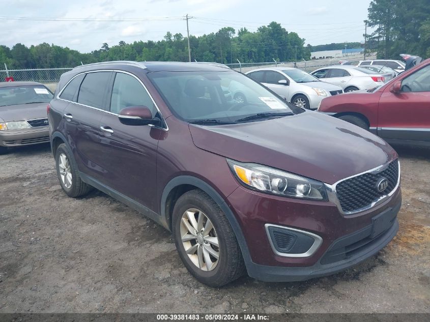 2017 Kia Sorento 2.4L Lx VIN: 5XYPG4A34HG254195 Lot: 39381483