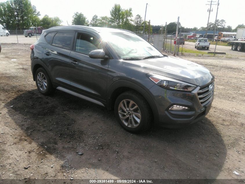 2017 Hyundai Tucson Se VIN: KM8J3CA43HU409947 Lot: 39381499