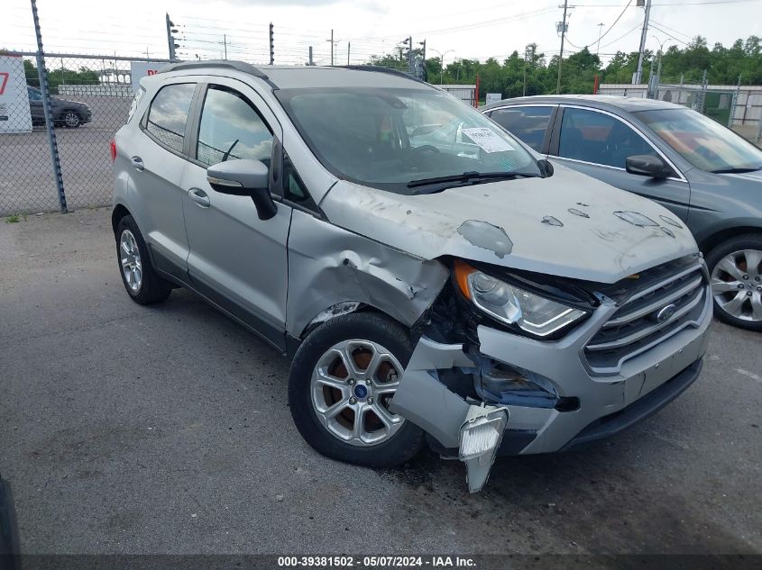 2018 Ford Ecosport Se VIN: MAJ3P1TE8JC235855 Lot: 39381502