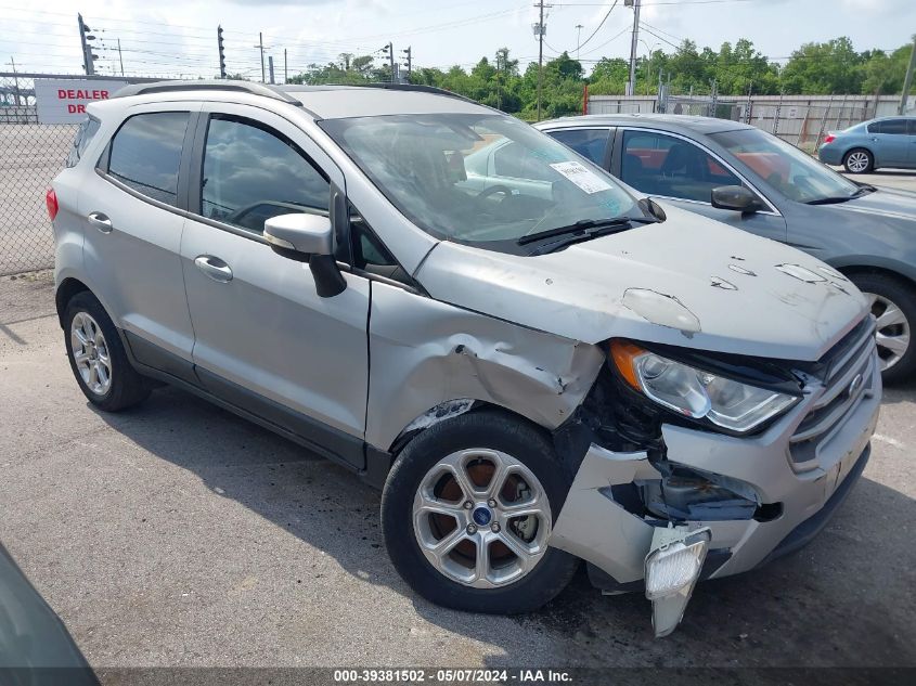 2018 Ford Ecosport Se VIN: MAJ3P1TE8JC235855 Lot: 39381502