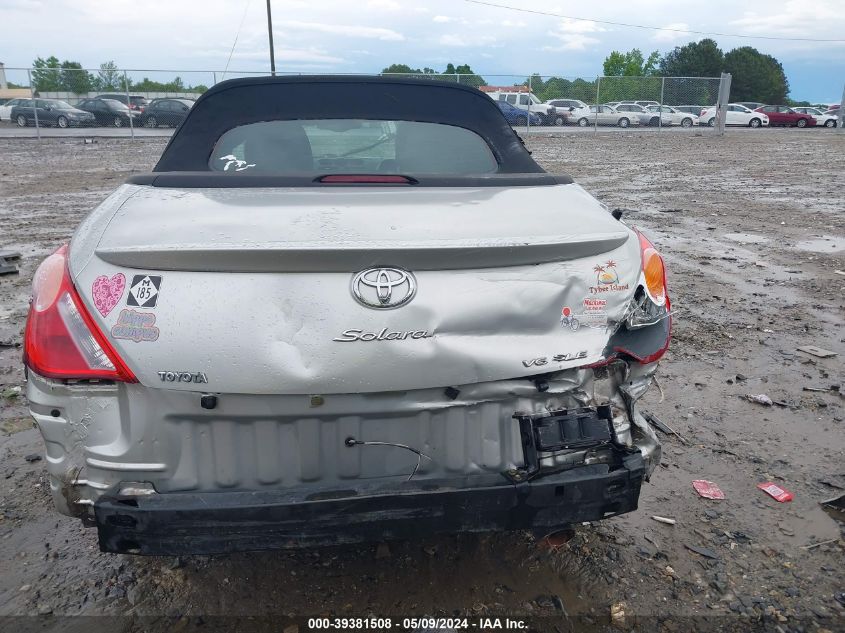 2005 Toyota Camry Solara Sle VIN: 4T1FA38P95U057500 Lot: 39381508