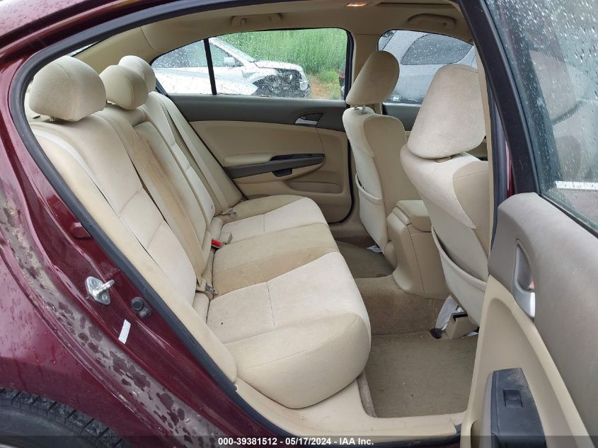 2010 Honda Accord 2.4 Lx VIN: 1HGCP2F31AA149701 Lot: 39381512