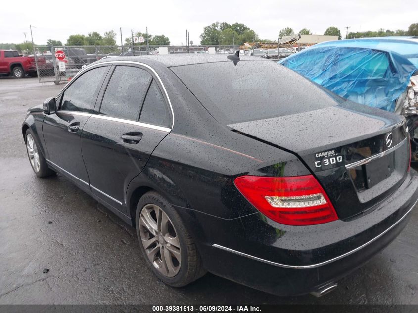 WDDGF8AB5DR254810 2013 Mercedes-Benz C 300 Luxury 4Matic/Sport 4Matic