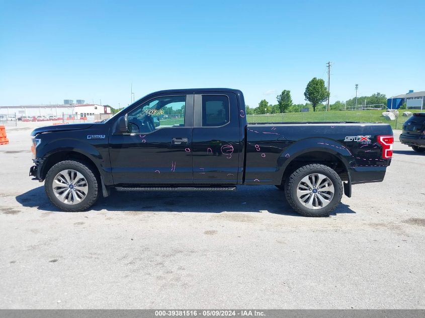 2018 Ford F-150 Xl VIN: 1FTEX1EP7JKD67948 Lot: 39381516