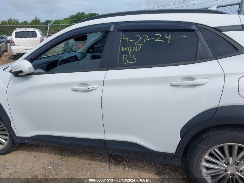 2021 Hyundai Kona Sel Plus VIN: KM8K6CAA6MU630602 Lot: 39381519