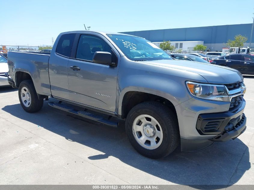 2021 Chevrolet Colorado 2Wd Long Box Wt VIN: 1GCHSBEN1M1197225 Lot: 39381523