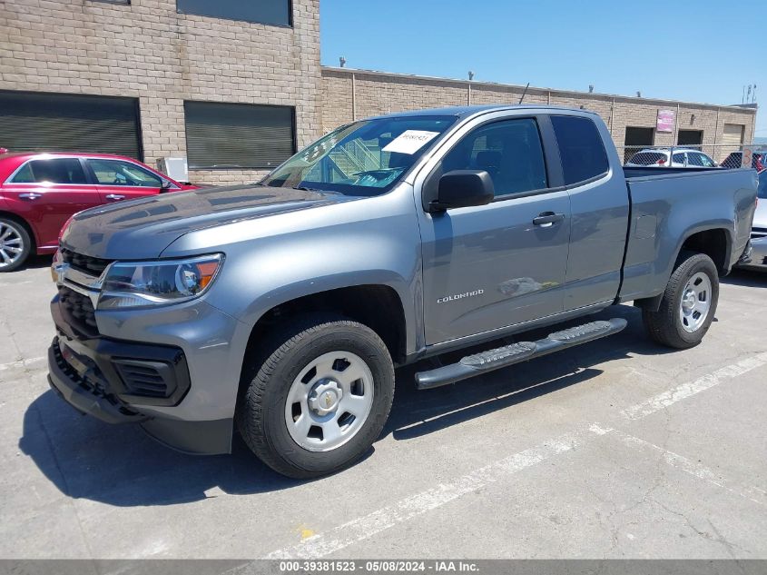 2021 Chevrolet Colorado 2Wd Long Box Wt VIN: 1GCHSBEN1M1197225 Lot: 39381523