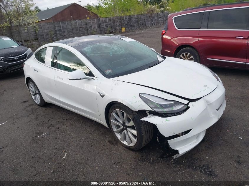 2020 Tesla Model 3 Long Range Dual Motor All-Wheel Drive VIN: 5YJ3E1EB6LF712291 Lot: 39381526