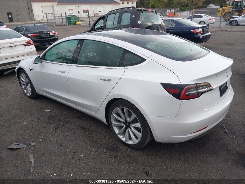 2020 Tesla Model 3 Long Range Dual Motor All-Wheel Drive VIN: 5YJ3E1EB6LF712291 Lot: 39381526