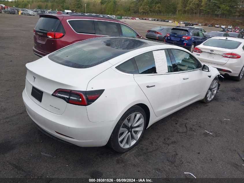 2020 Tesla Model 3 Long Range Dual Motor All-Wheel Drive VIN: 5YJ3E1EB6LF712291 Lot: 39381526