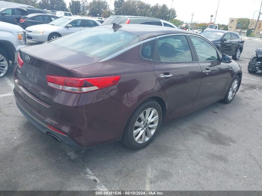 2016 KIA OPTIMA LX - 5XXGT4L31GG061305