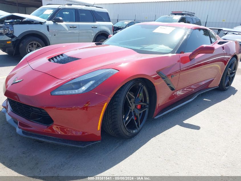 2015 Chevrolet Corvette Stingray Z51 VIN: 1G1YM2D71F5119805 Lot: 39381541