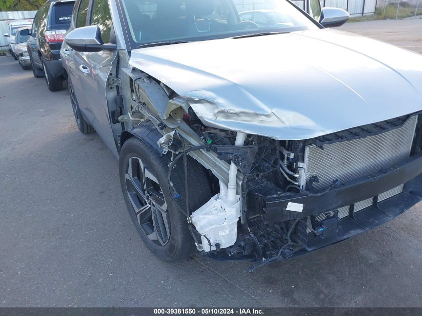 2022 Hyundai Tucson Sel VIN: 5NMJC3AE6NH140892 Lot: 39381550