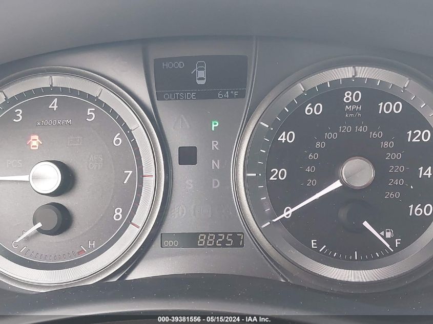 2008 Lexus Es 350 VIN: JTHBJ46G282218697 Lot: 39381556