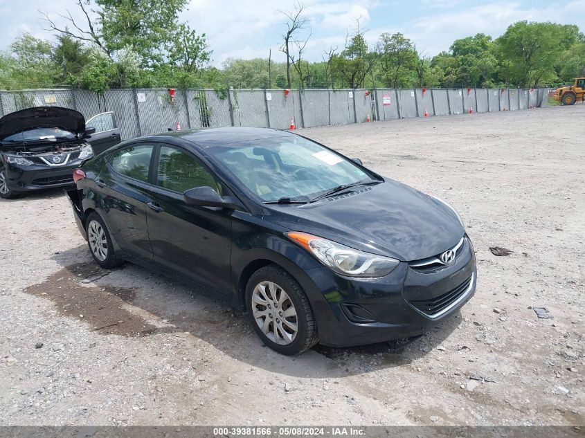 2013 Hyundai Elantra Gls VIN: KMHDH4AEXDU597664 Lot: 39381566