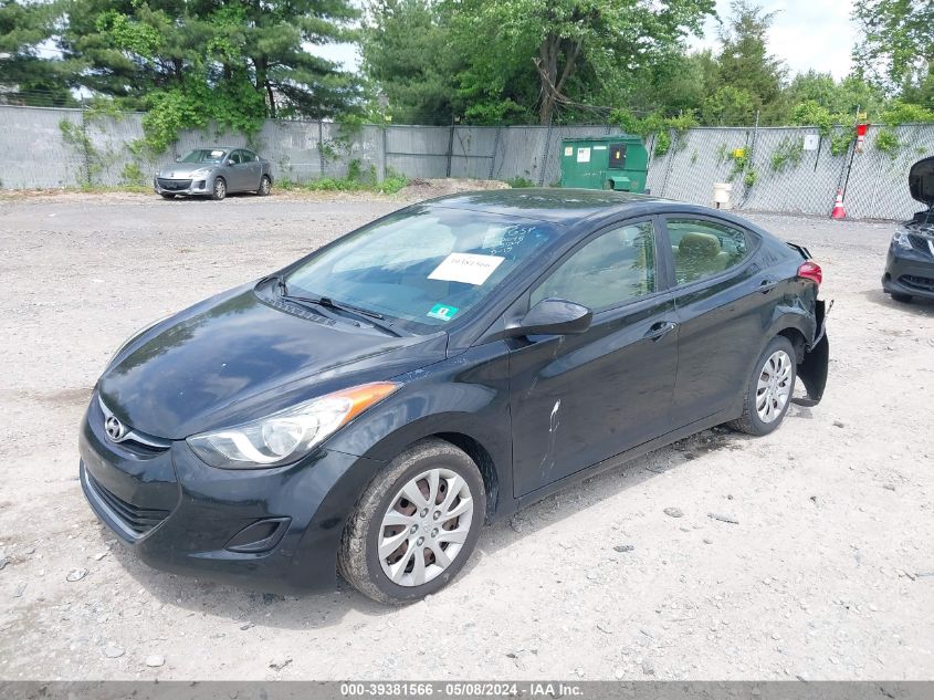 2013 Hyundai Elantra Gls VIN: KMHDH4AEXDU597664 Lot: 39381566