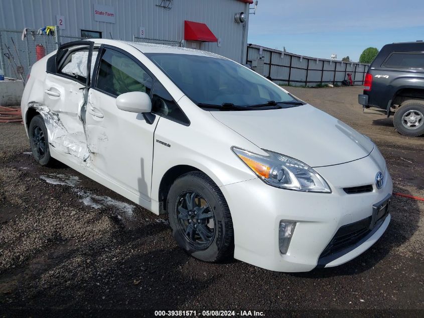 2013 Toyota Prius Three VIN: JTDKN3DU6D5547713 Lot: 39381571