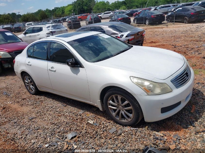 2009 Infiniti G37 Journey VIN: JNKCV61E59M306062 Lot: 39381578