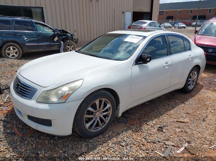 2009 Infiniti G37 Journey VIN: JNKCV61E59M306062 Lot: 39381578