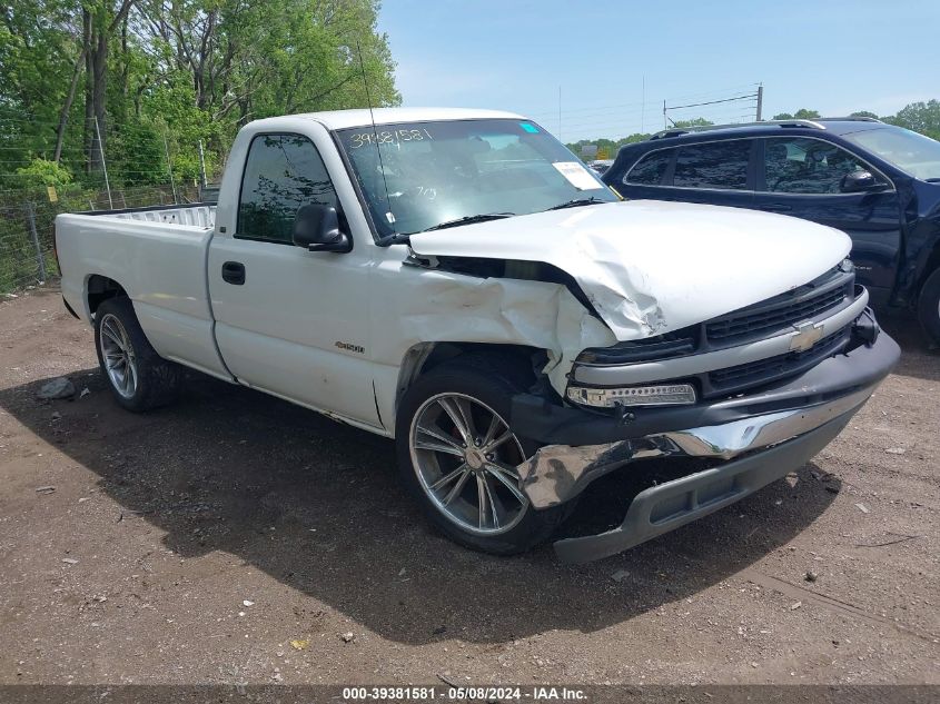 2001 Chevrolet Silverado 1500 VIN: 1GCEC14W61Z274270 Lot: 39381581