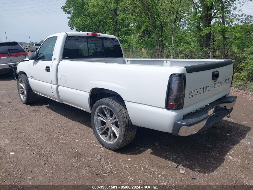 2001 Chevrolet Silverado 1500 VIN: 1GCEC14W61Z274270 Lot: 39381581