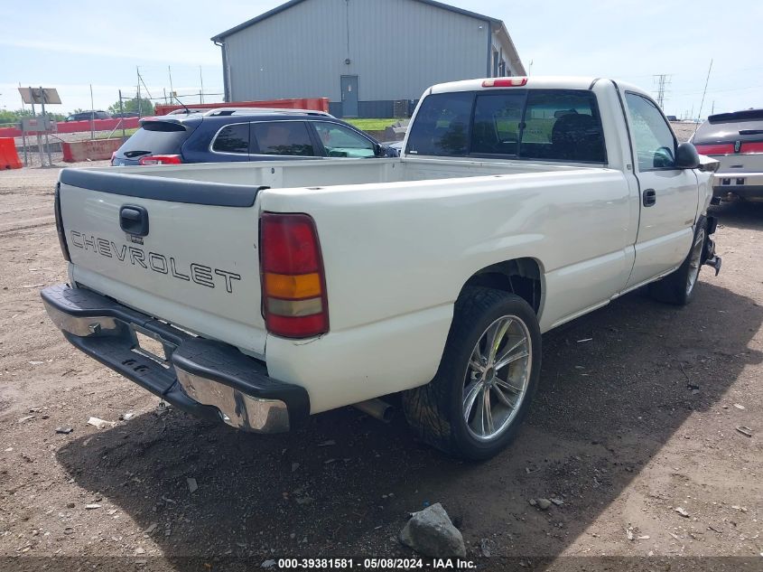 2001 Chevrolet Silverado 1500 VIN: 1GCEC14W61Z274270 Lot: 39381581