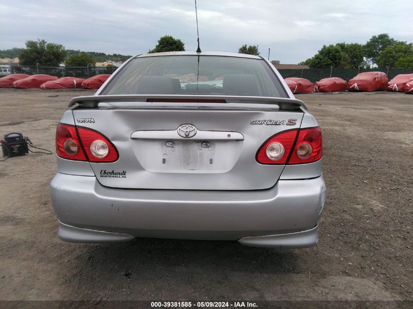 2005 Toyota Corolla S VIN: 2T1BR32E55C502489 Lot: 39381585