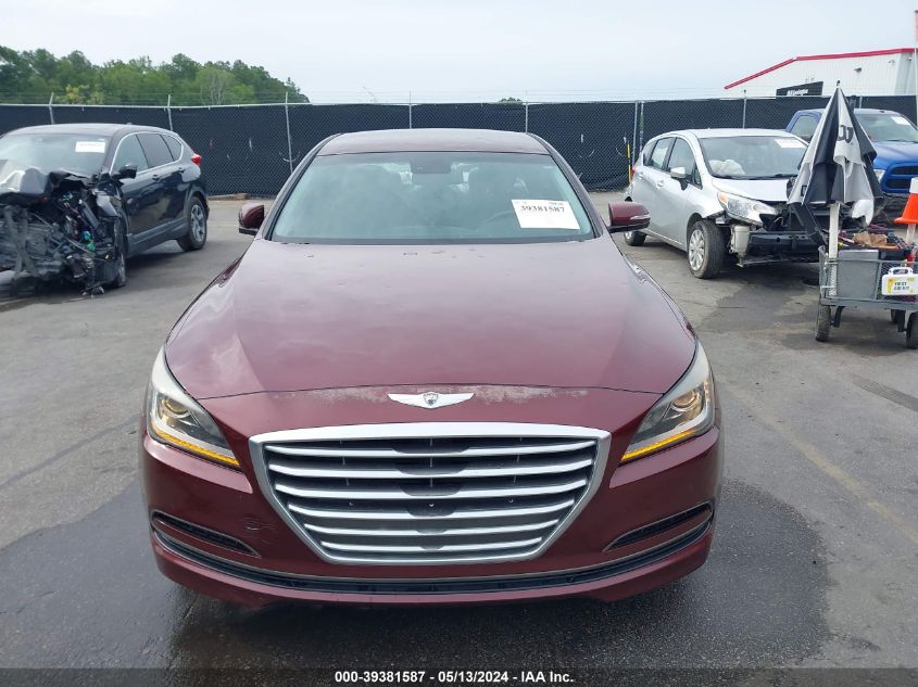 2015 Hyundai Genesis 3.8 VIN: KMHGN4JE4FU084127 Lot: 39381587